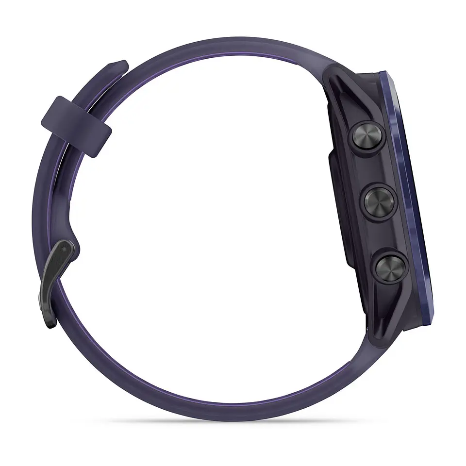 Garmin Forerunner® 570 - 47mm - Aluminio índigo con correa en índigo/morado imperial traslúcido 5