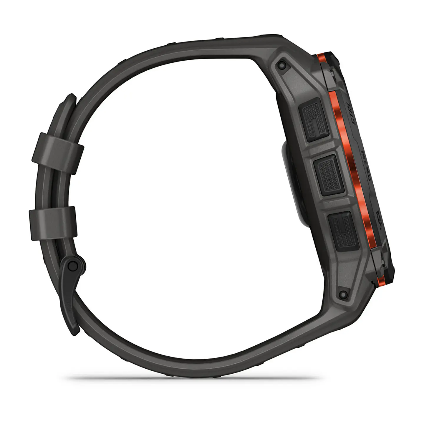 Garmin Instinct® 3 – 50 mm, Solar - Negro con correa gris marengo 5