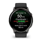Garmin Venu® 4 - 45 mm - Gris con Correa de silicona negra - Miniatura 2