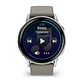 Garmin Venu® 4 - 45 mm - Plata con correa de silicona gris plateado - Miniatura 4