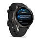 Garmin Venu® 4 - 41 mm - Gris con Correa de silicona negra - Miniatura 3