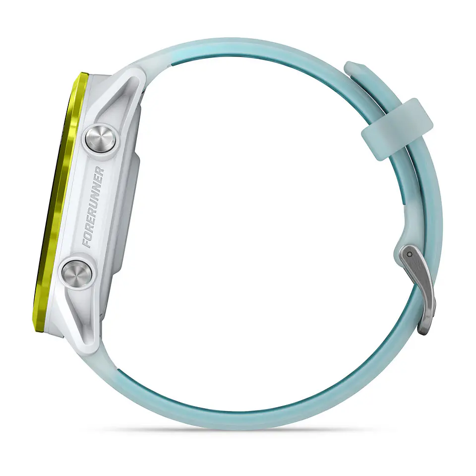 Garmin Forerunner® 570 - 47mm - Aluminio amarillo con correa en turquesa/blanco piedra traslúcido 8