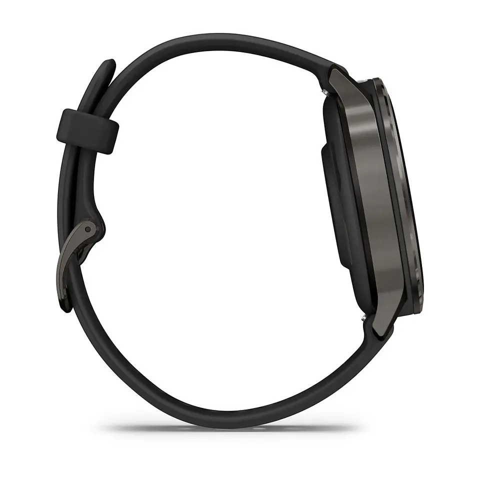 Garmin Venu® 4 - 41 mm - Gris con Correa de silicona negra 5
