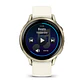 Garmin Venu® 4 - 41 mm - Oro lunar con correa de silicona hueso - Miniatura 4