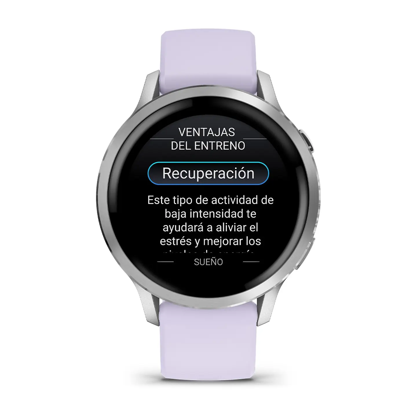 Garmin Venu® 4 - 41 mm - Plata con correa de silicona bígaro 6