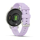 Garmin Lily® 2 Active - Plata con correa de silicona jazmín morado - Miniatura 9