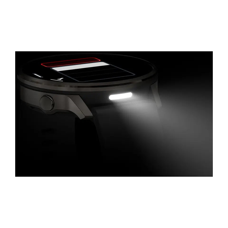 Garmin Venu® 4 - 45 mm - Gris con Correa de silicona negra 9