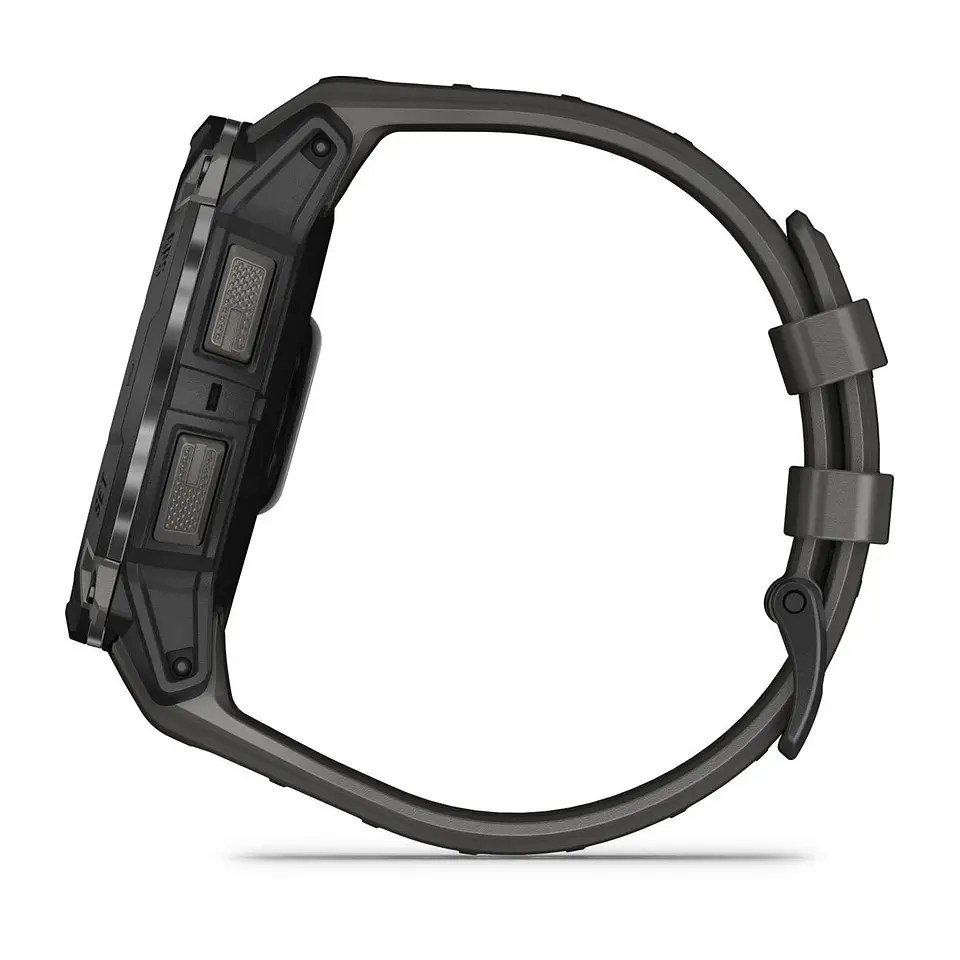 Garmin Instinct® 3 – 50 mm, AMOLED - Negro con correa gris marengo 16