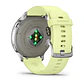 Garmin Venu® 4 - 45 mm - Plata con correa de silicona amarillo verdoso - Miniatura 7