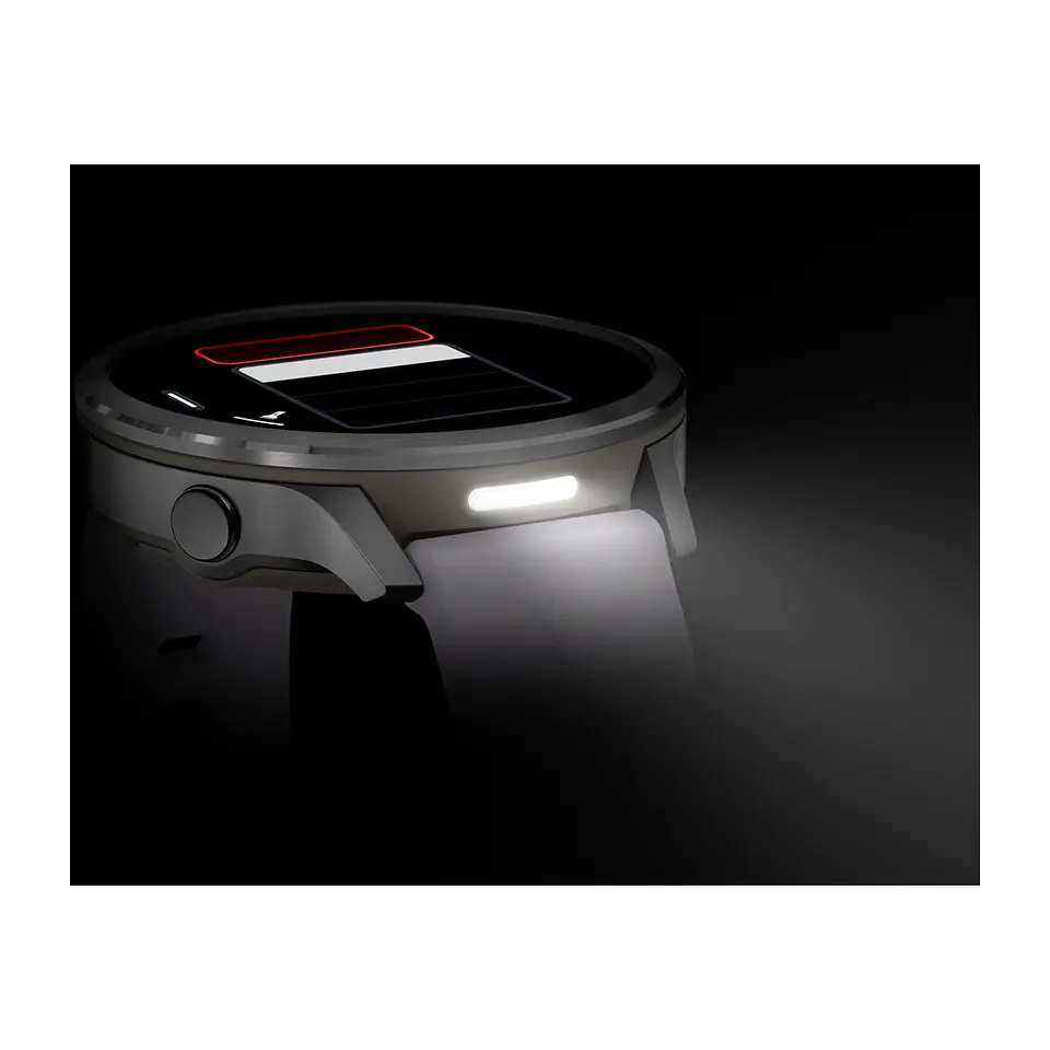 Garmin Venu® 4 - 41 mm - Plata con correa de silicona bígaro 9