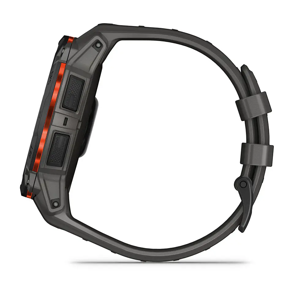 Garmin Instinct® 3 – 50 mm, Solar - Negro con correa gris marengo 19