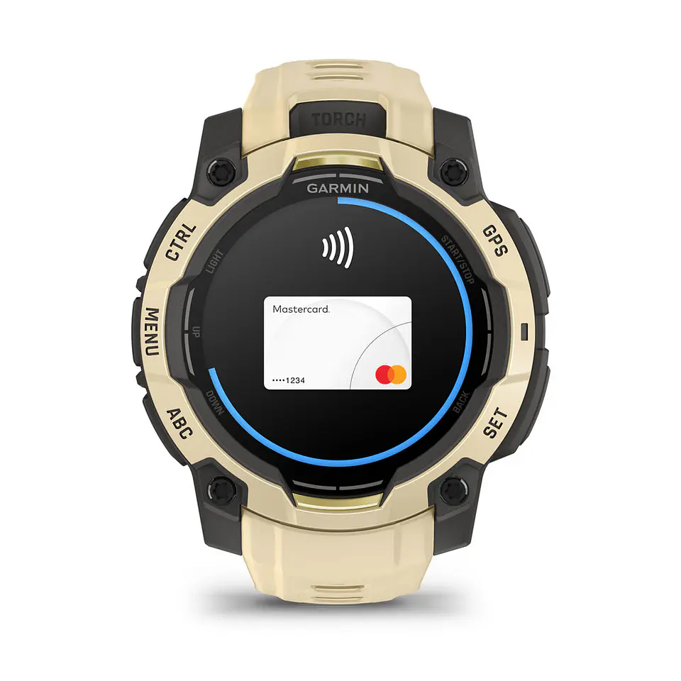 Garmin Instinct® 3 – 45 mm, AMOLED - Cuarzo citrino con correa en cuarzo citrino 12