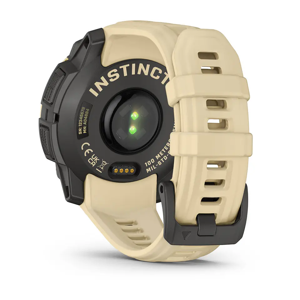 Garmin Instinct® 3 – 45 mm, AMOLED - Cuarzo citrino con correa en cuarzo citrino 15