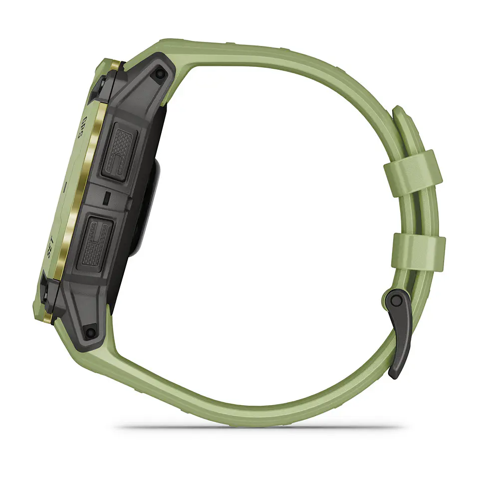 Garmin Instinct® 3 – 50 mm, AMOLED - Verde helecho con correa en verde helecho 16