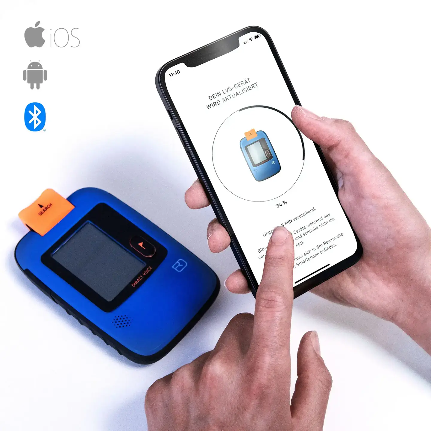 Transceptor ARVA DIRACT VOICE blue ocean 5