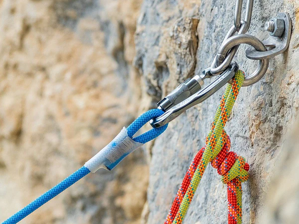 Cintas exprés: cómo elegirlas para escalada deportiva
