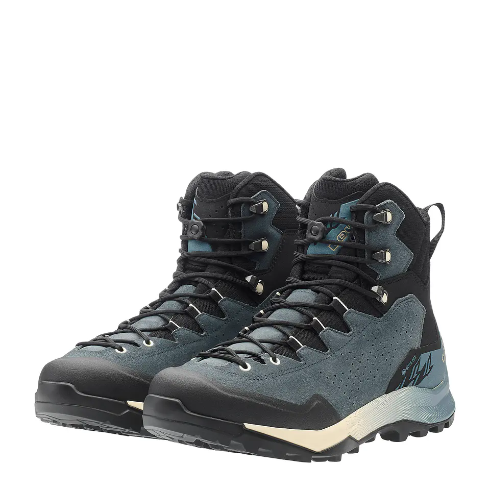 Zapato de Trekking Explorer GTX Mid Slate Blue/Black Lowa 2