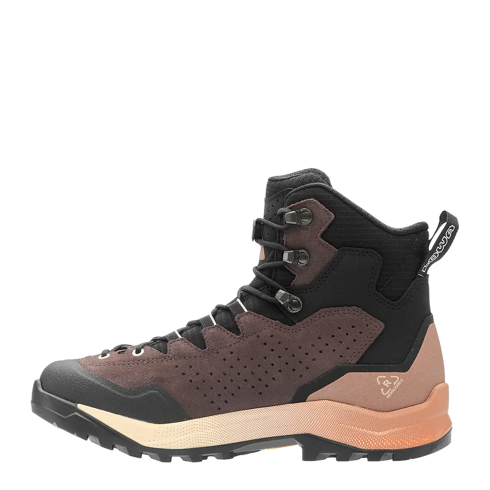 Zapato de Trekking Explorer GTX Mid Mujer Brown Rose/Clay Lowa 7