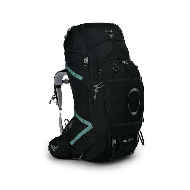 Mochila Osprey Ariel Plus 85 Black – Ajuste personalizado