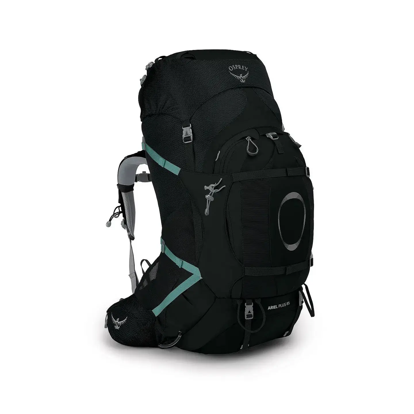 Mochila Trekking Ariel Plus 85 Mujer Black Osprey 1