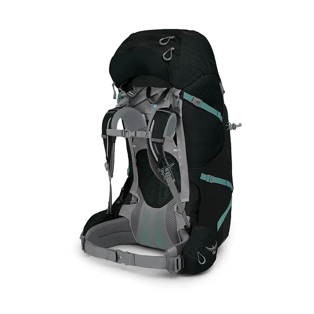 Mochila Osprey Ariel Plus 85 Black – Espaldar AirScape