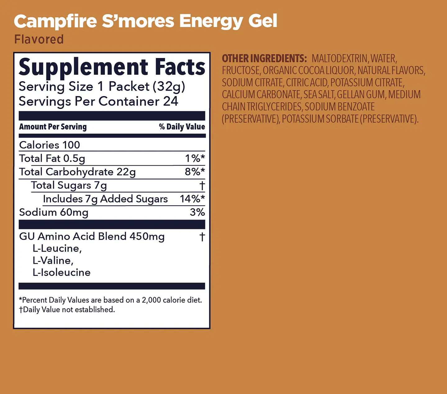 Stroopwafel Energético GU Campfire S'Mores 2