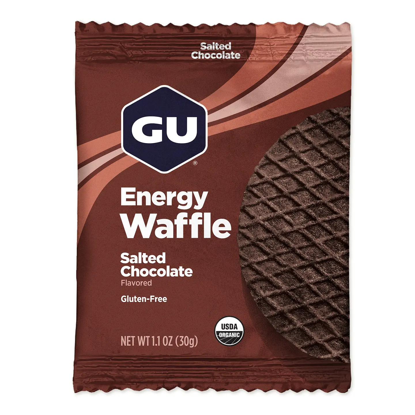 Stroopwafel Energético GU Salted Chocolate Sin Gluten 1