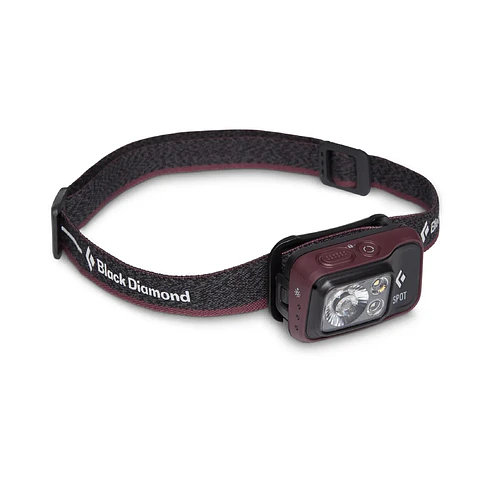 Linterna Frontal Spot 400 Bordeaux Black Diamond