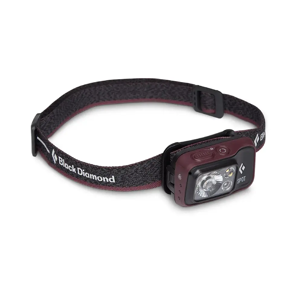 Linterna Frontal Spot 400 Bordeaux Black Diamond 1