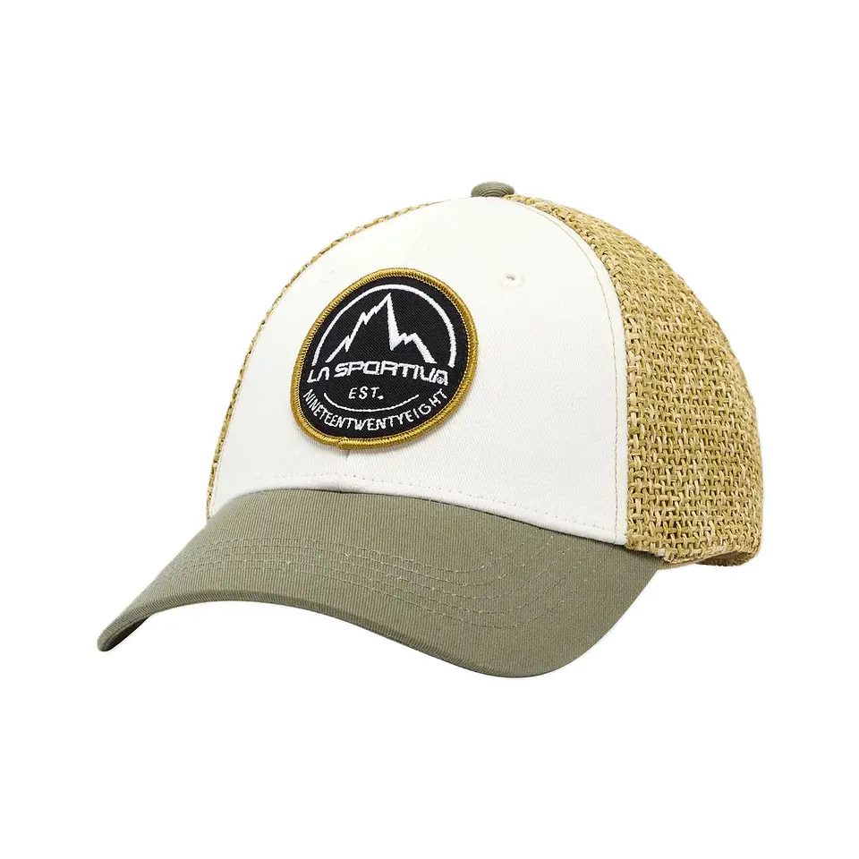 Jockey Belayer Cap White/Cypress La Sportiva 1