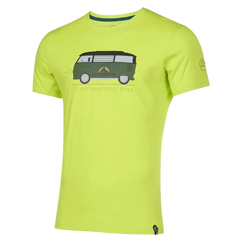 Polera Van Hombre Lime Punch La Sportiva