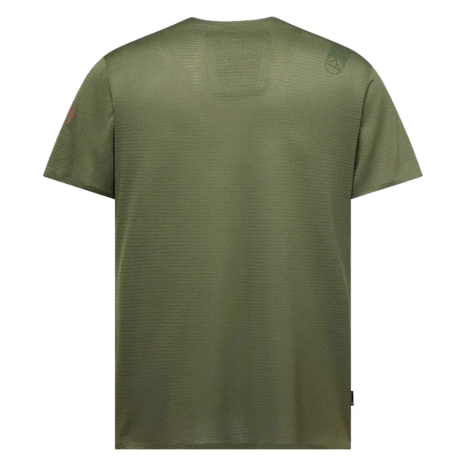 Polera Pure Hombre Cypress/Mountain Red La Sportiva 2