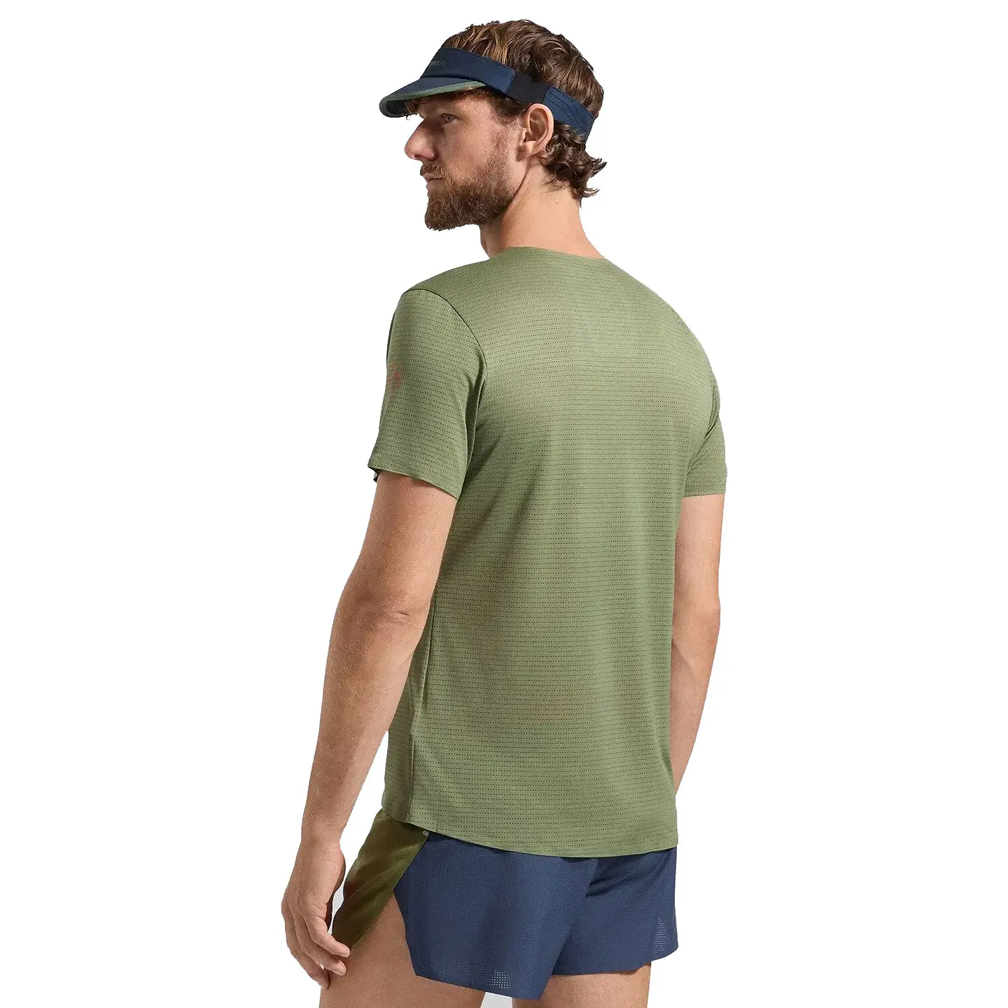 Polera Pure Hombre Cypress/Mountain Red La Sportiva 4