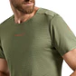 Polera Pure Hombre Cypress/Mountain Red La Sportiva - Miniatura 5