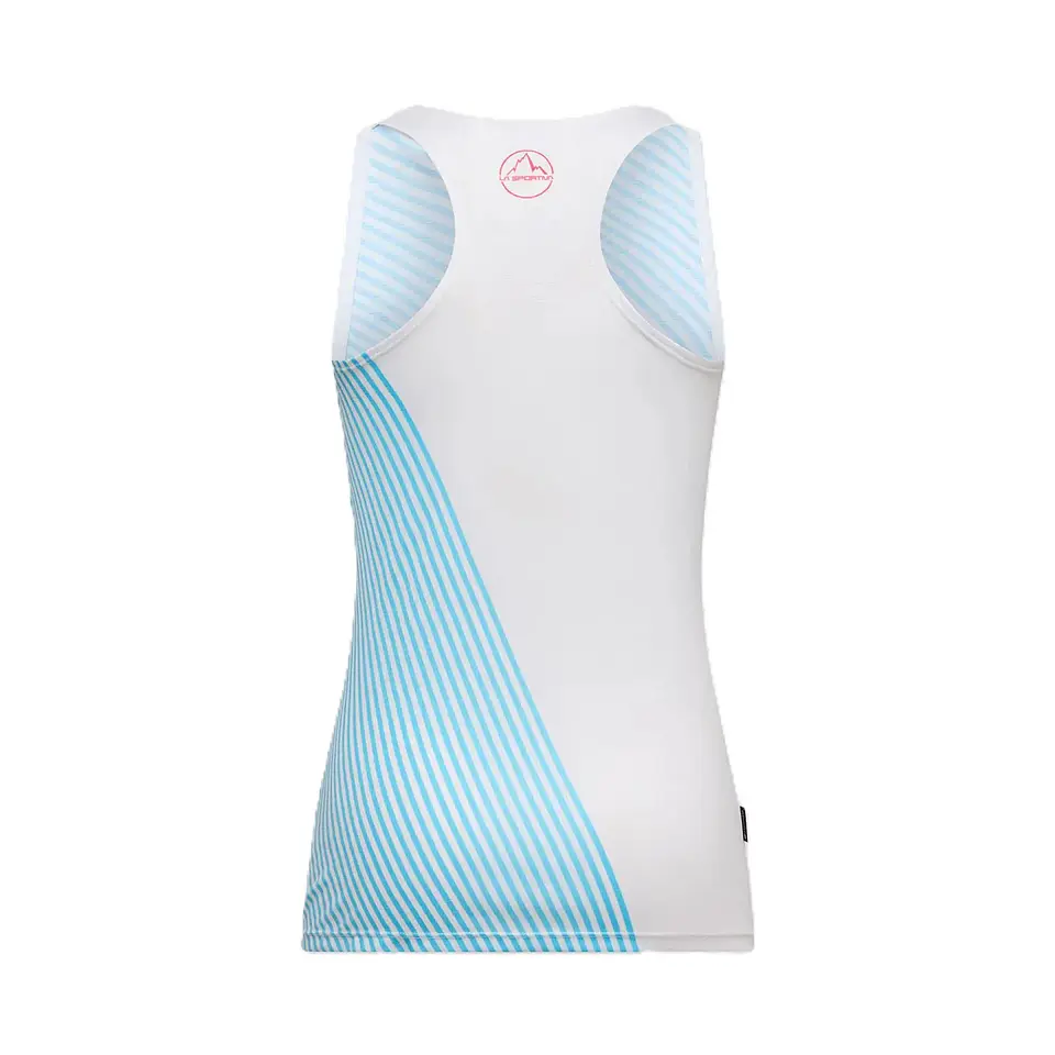 Polera sin Mangas Flow Tank Mujer Hibiscus/Malibu Blue La Sportiva 2