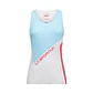Polera sin Mangas Flow Tank Mujer Hibiscus/Malibu Blue La Sportiva - Miniatura 1