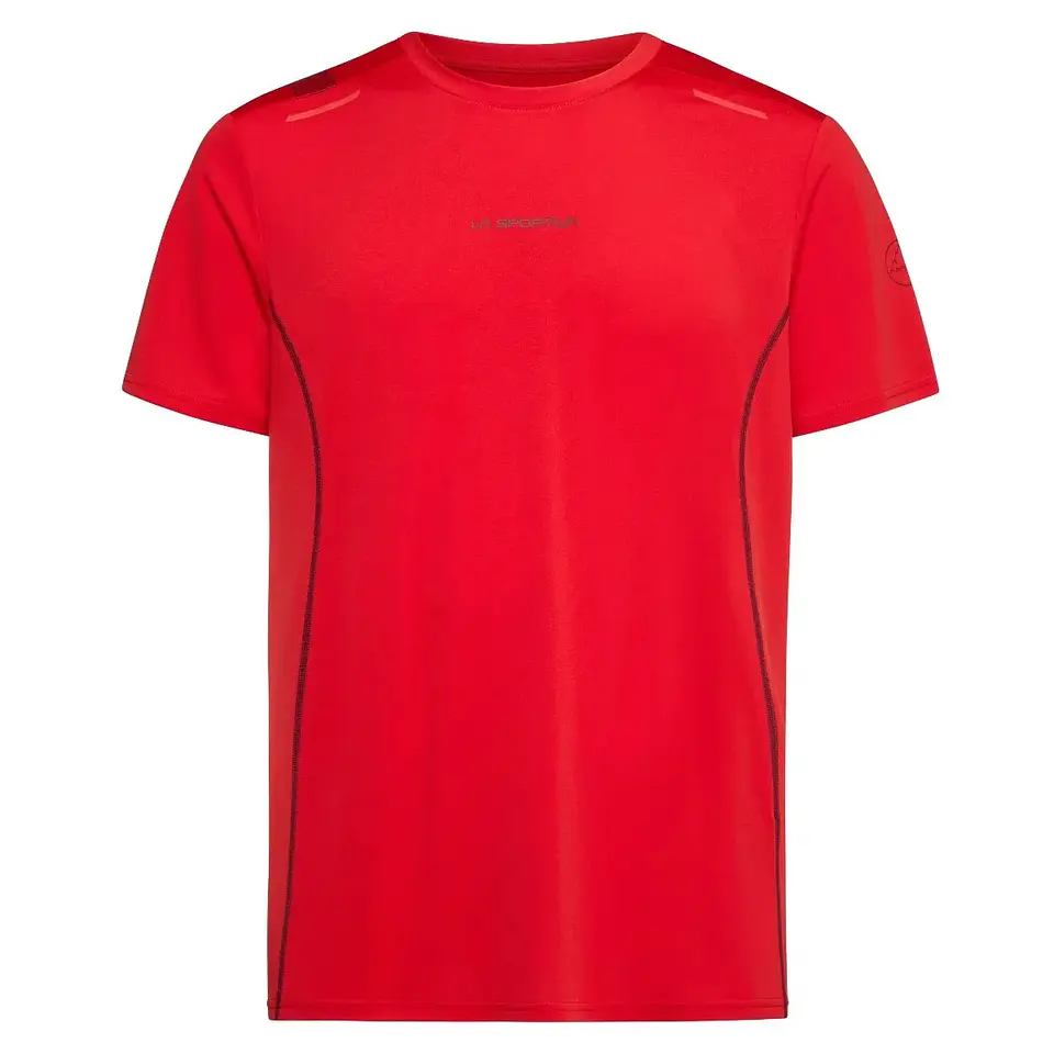Polera Tracer Hombre Mountain Red/Redwood La Sportiva 2