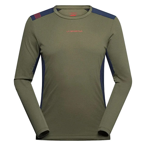 Polera Manga Larga Beyond Hombre Cypress/Night Sky La Sportiva