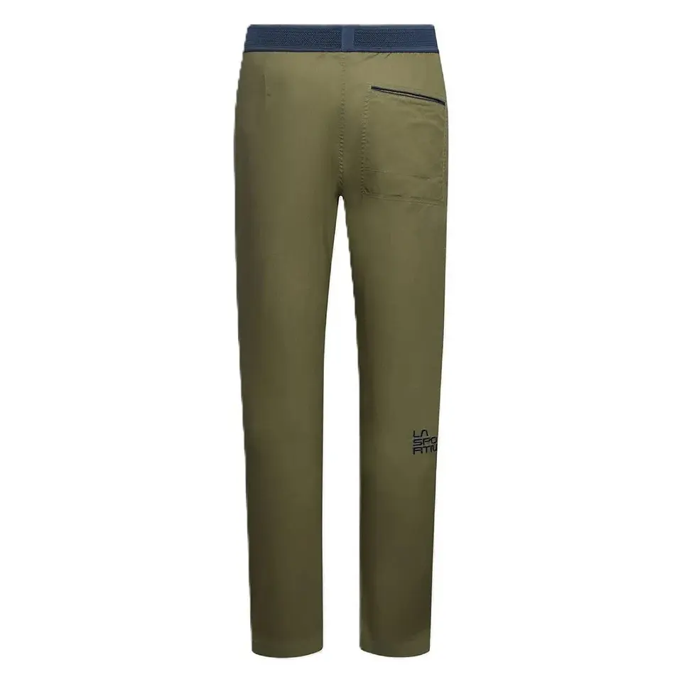 Pantalón Escalada Roots Hombre Cypress/Night Sky La Sportiva 2