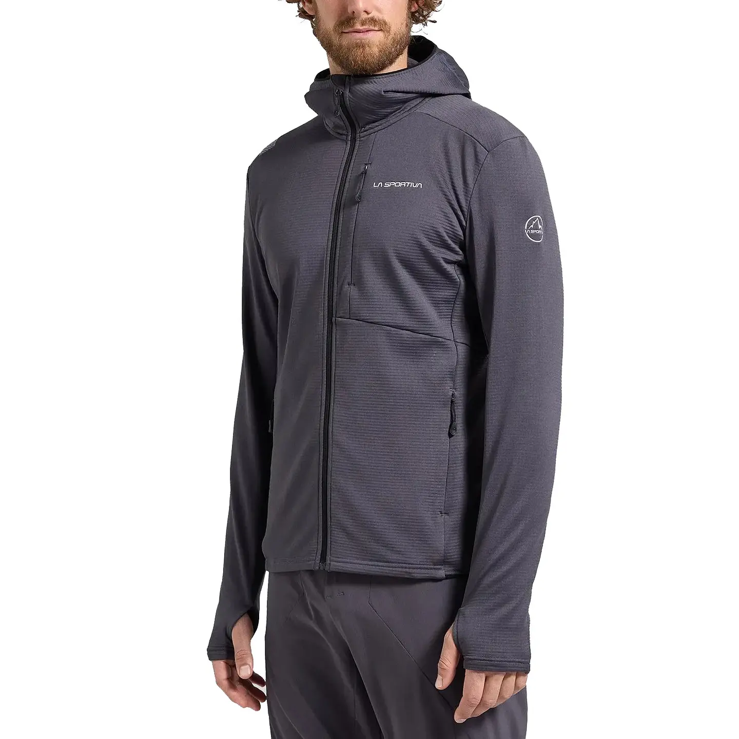Polerón Chill Thermal Hoody Hombre Onyx/Chalk La Sportiva 3