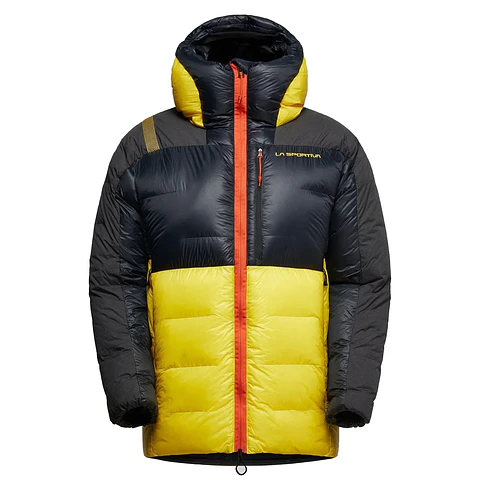 Parka de Pluma Olympus Tech Down Black/Yellow La Sportiva