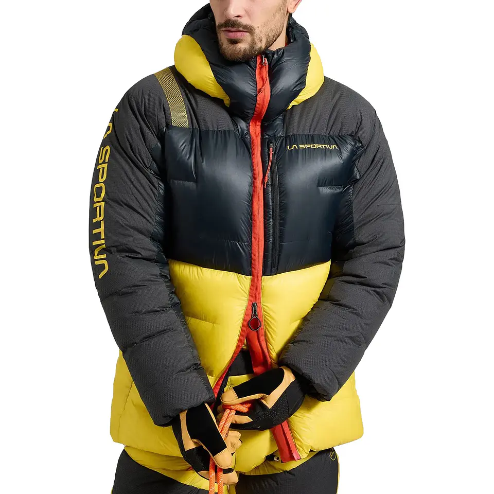 Parka de Pluma Olympus Tech Down Black/Yellow La Sportiva 3