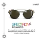 Lente Legacy Polarized 3 Gris Clair/Gold Julbo - Miniatura 3