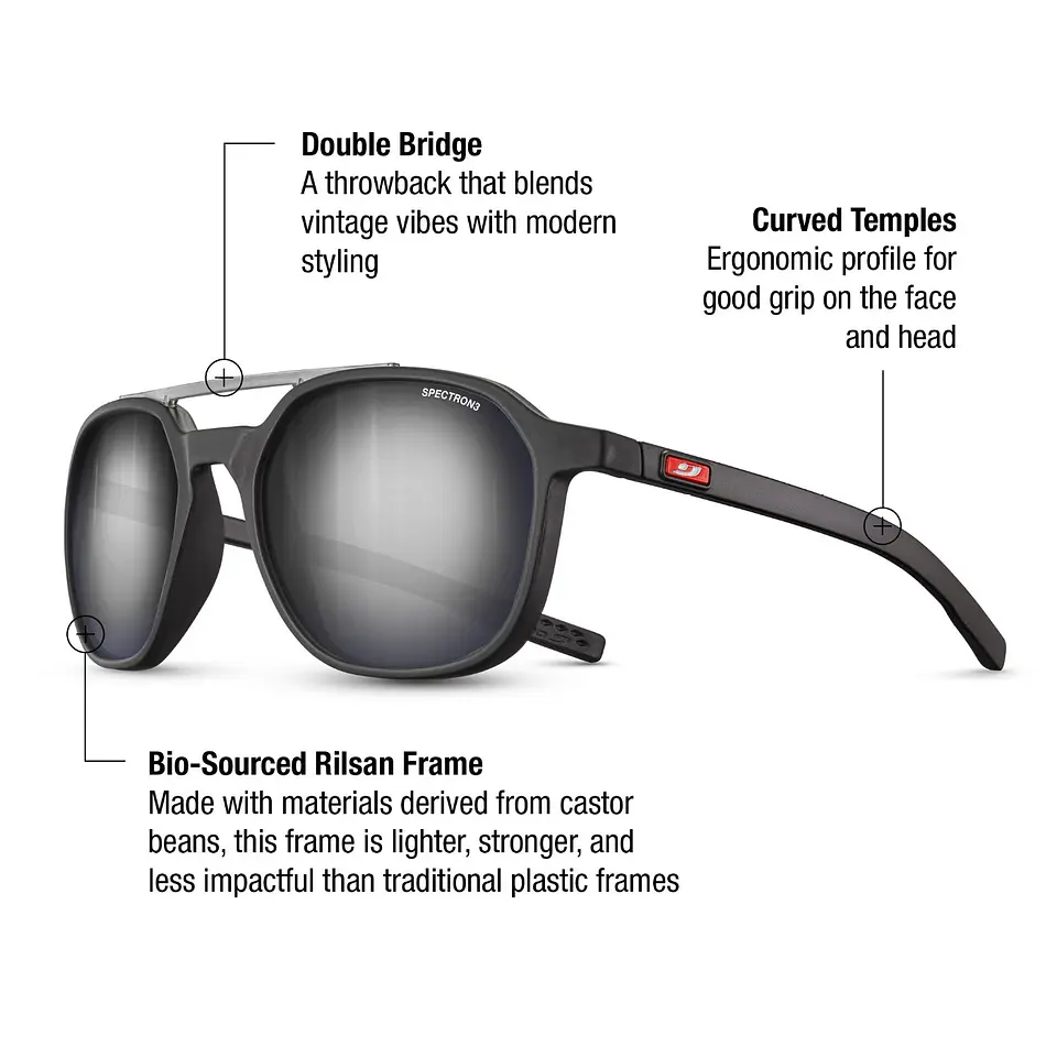 Lente Slack Spectron 3+ Black / Crystal Julbo 2