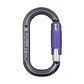 Mosquetón O Light 3-Matic Gris-Morado Beal - Miniatura 1