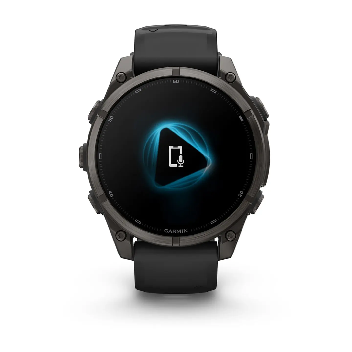 Garmin fēnix 9 47 mm – Titanio DLC, correa negra 4