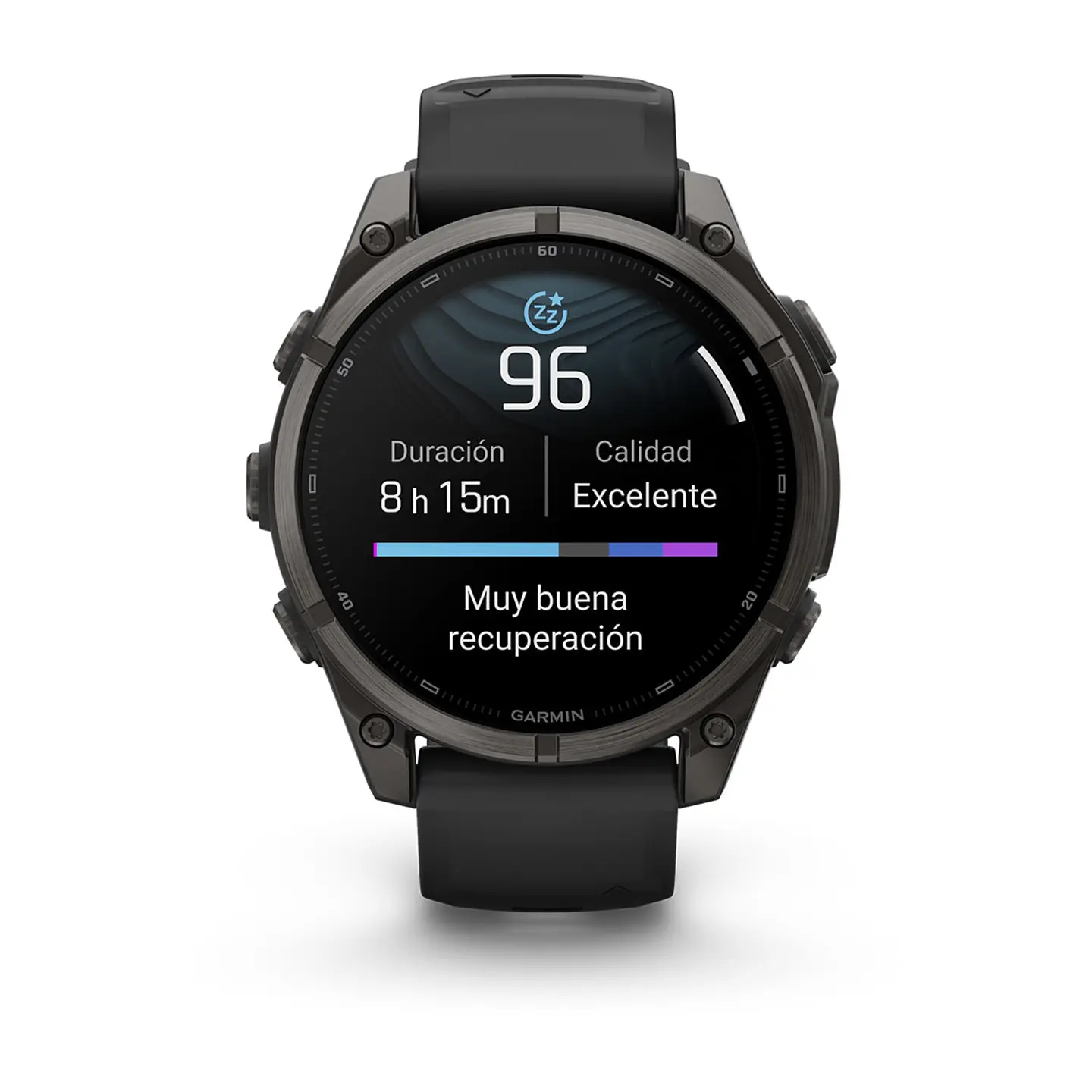 Garmin fēnix 9 47 mm – Titanio DLC, correa negra 11