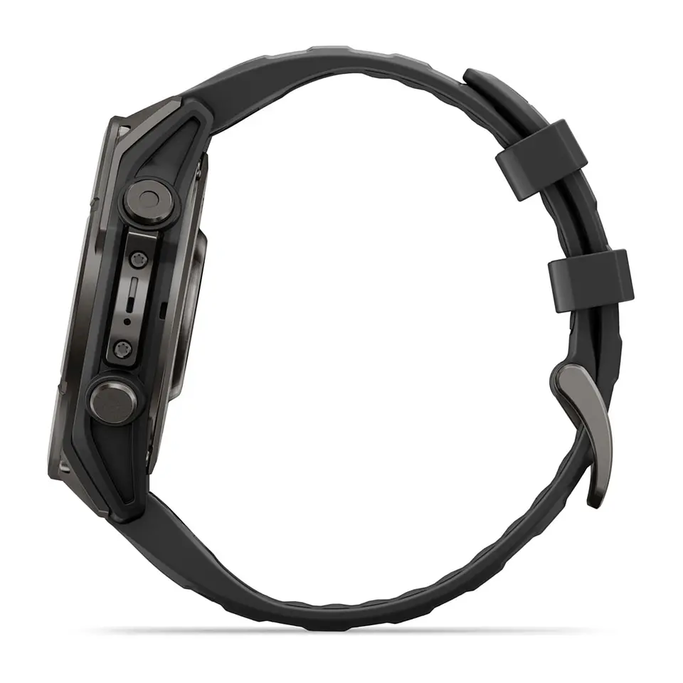 Garmin fēnix 9 47 mm – Titanio DLC, correa negra 12
