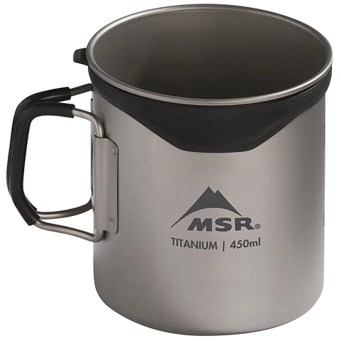 Taza de Titanio Titan Cup 450 ml MSR