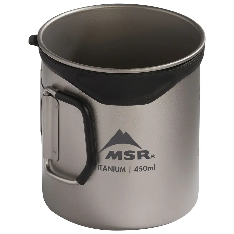Taza de Titanio Titan Cup 450 ml MSR 2
